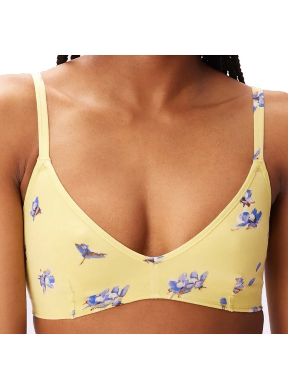 Parade New:Cotton Strappy Triangle Bralette